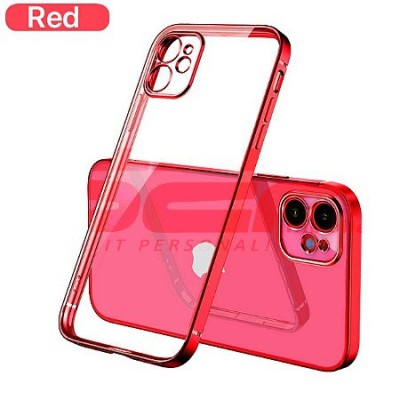 Toc TPU Plating Frame Apple iPhone 13 mini Red foto