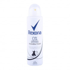 Deodorant Spray REXONA Invisible Fresh, 0% Aluminium Salt, 150 ml, Protectie 48h, Deodorante, Deodorante Spray, Deodorant Rexona, Deodorant Rexona Spr