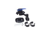 Suport telefon moto cu amortizor de vibratii, negru+albastru