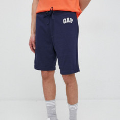 GAP pantaloni scurti barbati, culoarea albastru marin