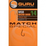 Carlig MSB Micro Barb Nr.20 10buc, GURU