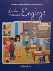 Elena Sticlea - Limba moderna engleza, clasa a IV-a, semestrul al II-lea (contine CD) (Editia: 2016) foto