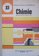 CHIMIE. MANUAL PENTRU CLASA A XI-A-SANDA FATU, CORNELIA COSTIN foto