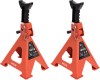 Capre auto YATO, 6 tone, set 2 bucati, suporturi auto profesionale, ridicare 382-600mm, siguranta suplimentara