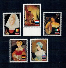 Haute Volta 1973 - Picturi, arta, serie neuzata