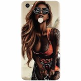 Husa silicon pentru Xiaomi Redmi Note 5A, Tattoed Girl