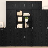 Cumpara ieftin Dulap de depozitare Stejar Negru 80 x 42,5 x 225 cm