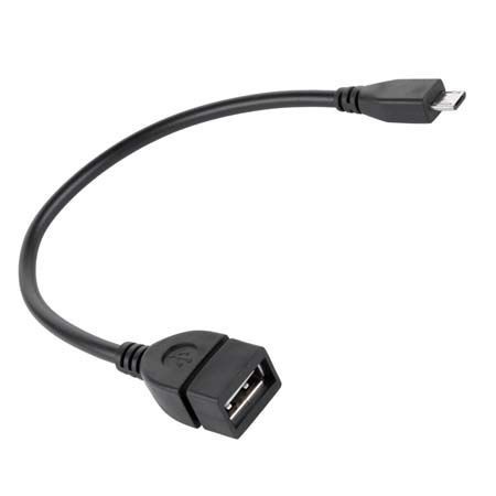 CABLU OTG USB A MAMA - MICRO USB TATA 20CM CABLU OTG USB A MAMA - MICRO USB TATA 20CM