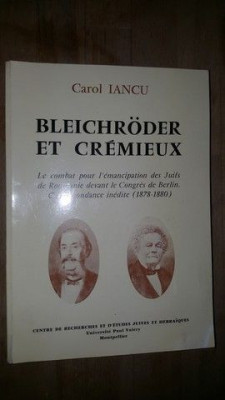 Bleichroder et Cremieux- Carol Iancu foto