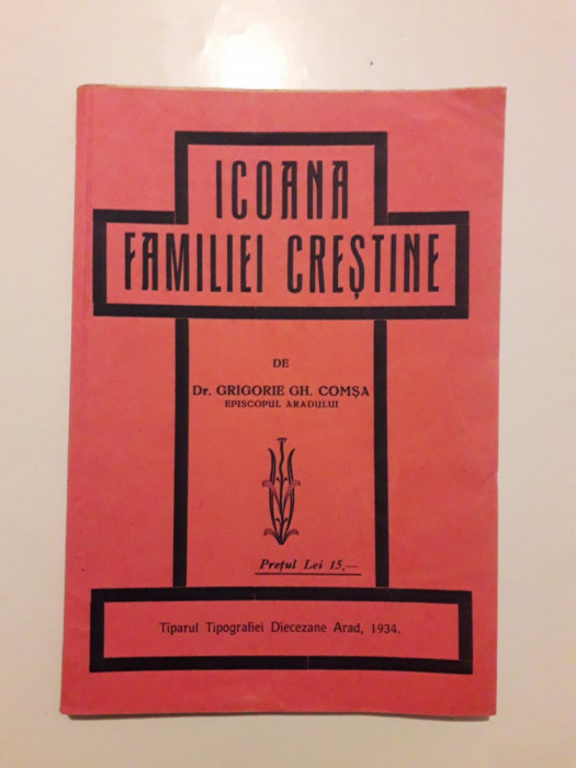 Icoana familiei crestine - Grigore Gh. Comsa 1934 / R3S