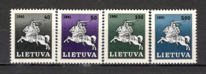 Lituania.1991 Calaretul lituanian GL.18