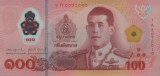 Bancnota Thailanda 100 Baht (2025) - P147 UNC ( polimer - vezi descriere )