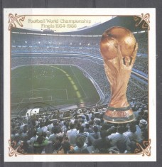 Korea 1985 Sport, Soccer, Football, imperf. sheet, used T.350