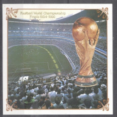 Korea 1985 Sport, Soccer, Football, imperf. sheet, used T.350