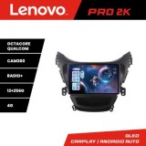 Navigatie Hyundai Elantra 2011-2013 Lenovo Kit-092 8 core QLED 2K 12+256 360 Android Waze USB Navigatie Internet Youtube Radio CarStore Technology