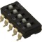 Comutator DIP-SWITCH 5 Secțiuni ON-OFF 0,025A 24VDC