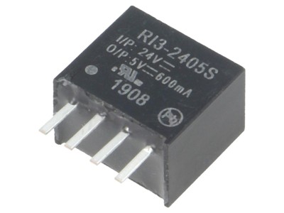 Convertor DC/DC 3W 5V 0,6A foto