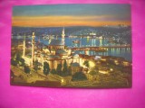 HOPCT 18057 NOCTURNA MOSCHEEA SOLIMAN SI CORNUL DE AUR -ISTANBUL-TURCIA--CIRCULATA