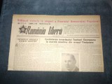 ZIARUL ROMANIA LIBERA 29 NOIEMBRIE 1950 CUVANTARE TEOHARI GEORGESCU