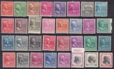 SUA 1938 presedinti MI 410-441 MNH foto