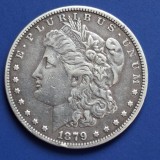 1 MORGAN DOLAR SUA 1879 , 1 MORGAN DOLLAR USA 1879 - starea din poze