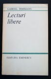 Gabriel Dimisianu - Lecturi libere