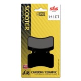 SBS - plăcuțe de fr&acirc;nă 141CT - Scooter [Carbon / Ceramic]