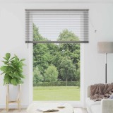 Jaluzea pentru Fereastră Argintiu 140 x 220 cm Aluminiu