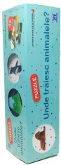 Unde traiesc animalele. Puzzle, DPH
