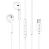 Casti Borofone 1.2M Alb BM27 (Mufa Type-C)