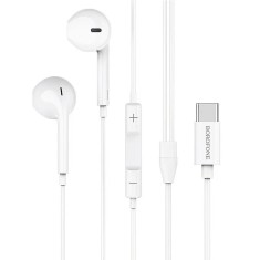 Casti Borofone 1.2M Alb BM27 (Mufa Type-C)