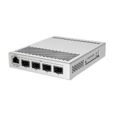 Smart Switch, 1 x Gigabit, 4 x SFP+ 10Gbps - Mikrotik CRS305-1G-4S+IN