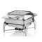 Chafing dish inox cu 1 tava, dimensiuni 40x44x30 cm