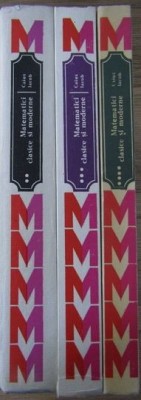 Matematici clasice si moderne Vol. 2, 3 si 4 - Caius Iacob foto