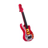 Chitara electrica cu efecte lumini, Rock, Rosie, ATU-080654, Oem