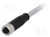 Conector M8, 4 pini, clasa etanseitate {{Clasa etan&amp;#351;eitate}}, HARTING - 21348100481005