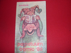 ALMANAH PERPETUUM COMIC &amp;#039;86 ( URZICA ) - format mai mare, 256 pagini * foto