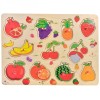 Puzzle Incastru fructe, 30x22 cm, ZOLA