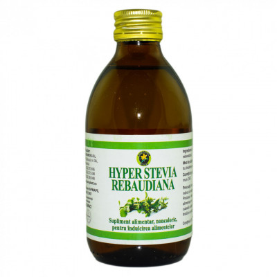 HYPER STEVIA REBAUDIANA INDULCITOR LICHID NATURAL 250ml HYPERICUM foto