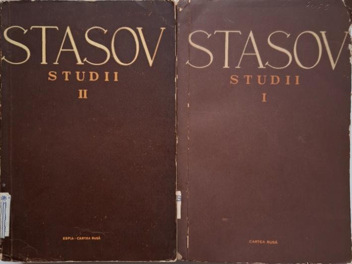Studii (2 volume) &ndash; V. V. Stasov