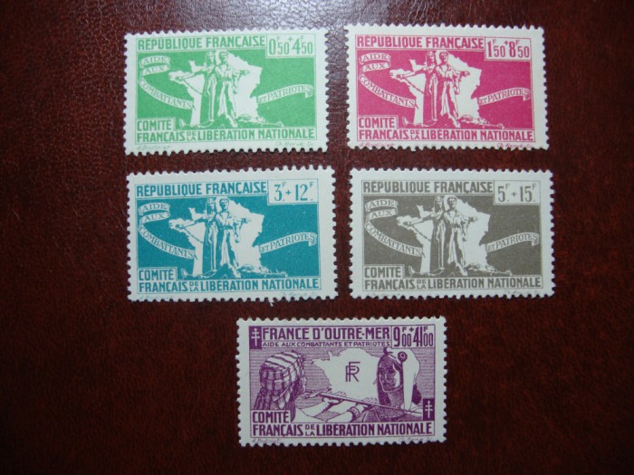 FRANTA SERIE MNH