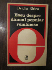 Eseu despre dansul popular romanesc - O Birlea foto