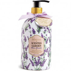 Lotiune de maini si corp Scented Garden Warm Lavander IDC Institute 40192, 500 ml foto