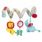 Jucărie Spirală Pentru Cărucior, Fisher Price, Animale, Multicolor