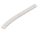 Protecţie pentru orificii şi margini din PVC, 10m, albă, 14,5mm &icirc;nălţime