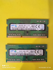 Memorie RAM 8(2x4) GB ddr3L 1600 Mhz, 1.35 V/ laptop/mini desktop foto