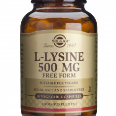 L-LYSINE 500mg 50veg. caps SOLGAR