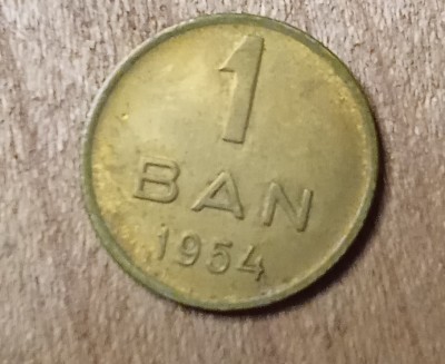 A. Romania RPR 1 ban 1954 foto