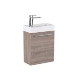 Mobilier de baie fantastic, cu lavoar, &icirc;n culoarea stejarului York