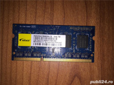 Memorie RAM Laptop SO-DIMM DDR3-1333 2GB PC3-10600S Elixir foto